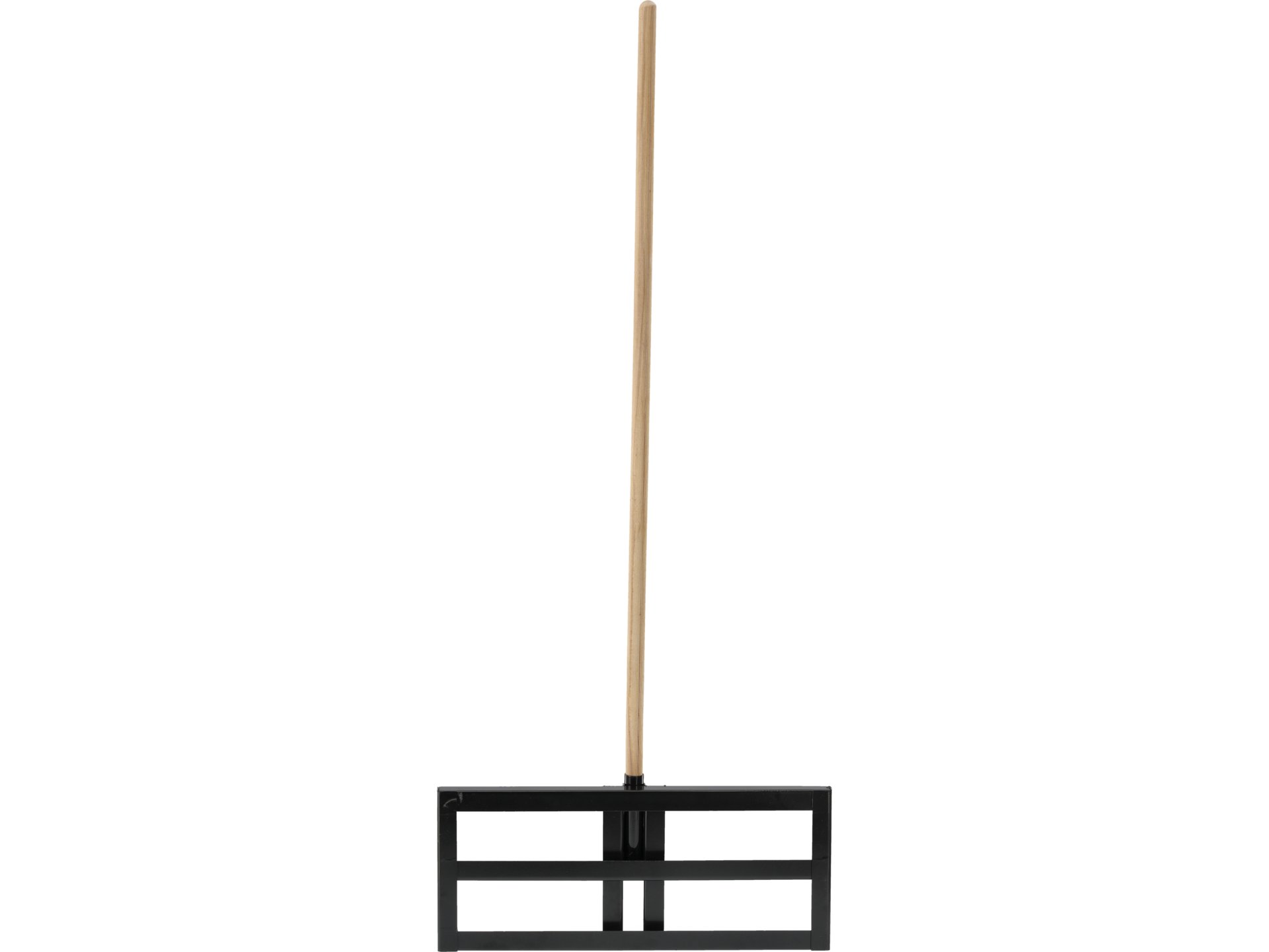 Manual lawn leveling rake