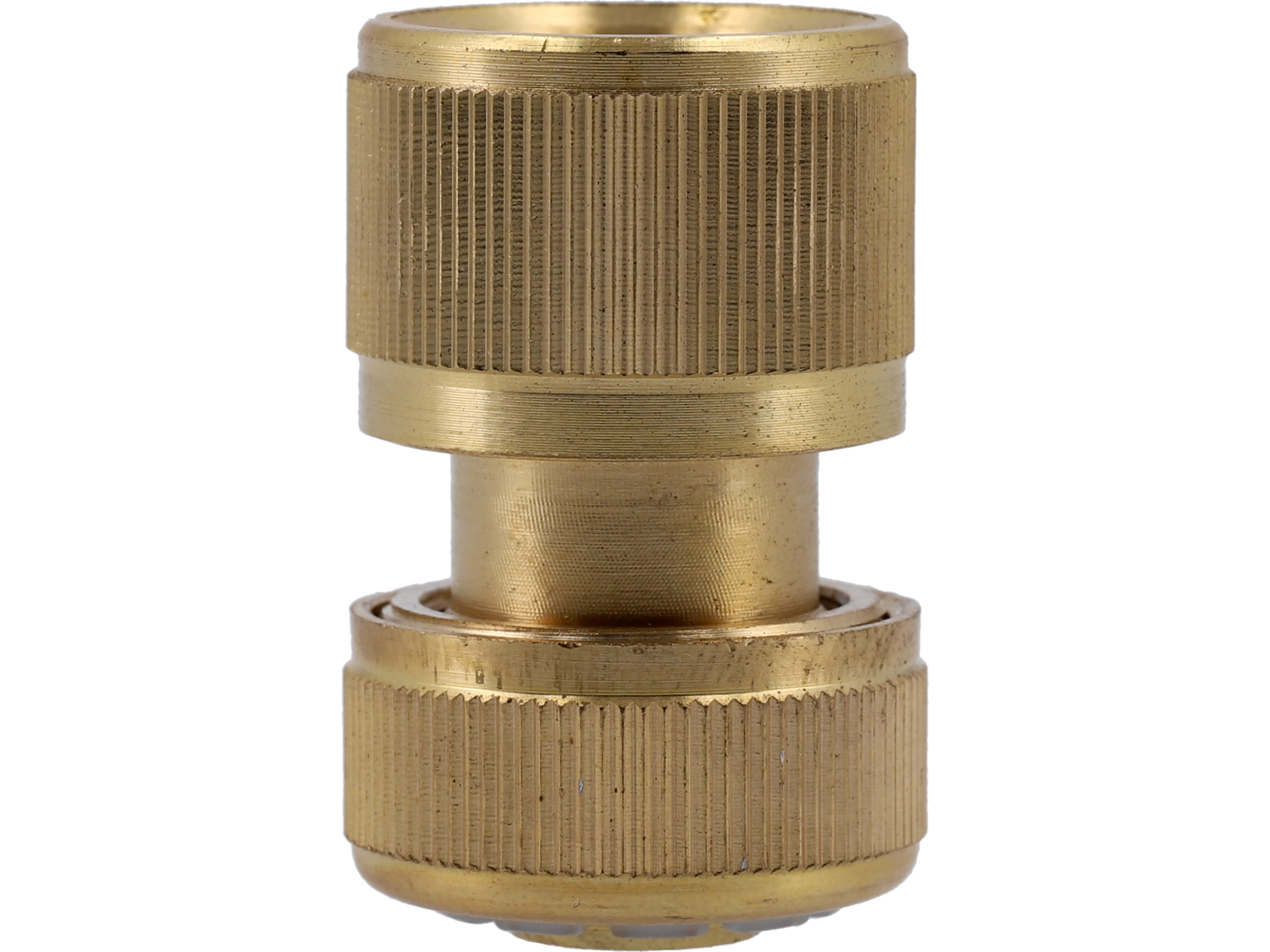 Brass hose connector