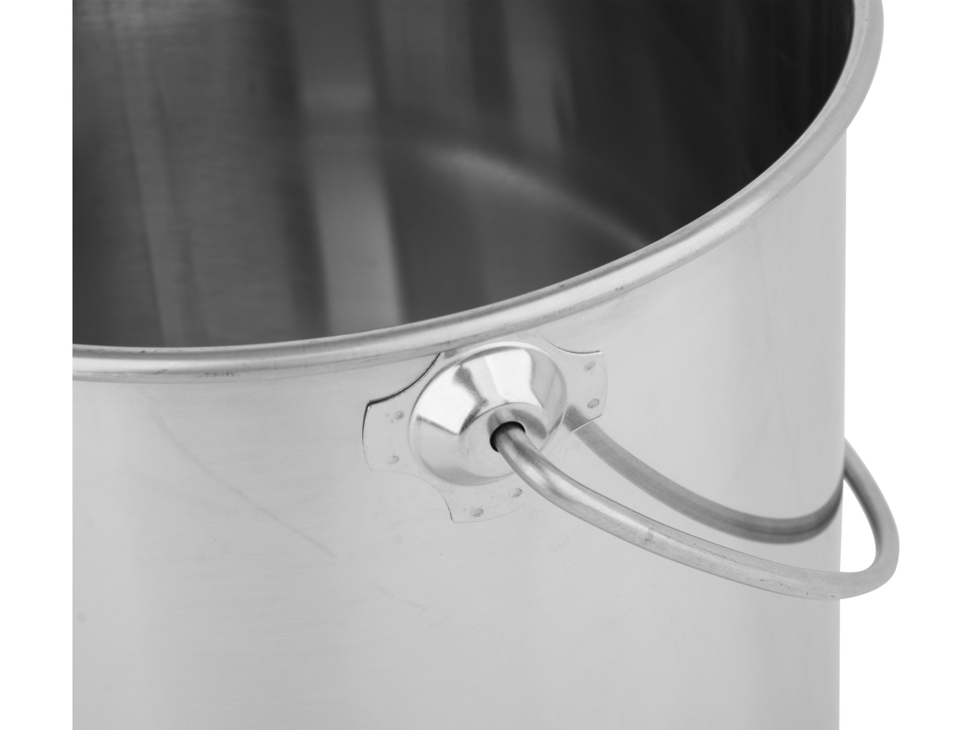 Stainless steel bucket