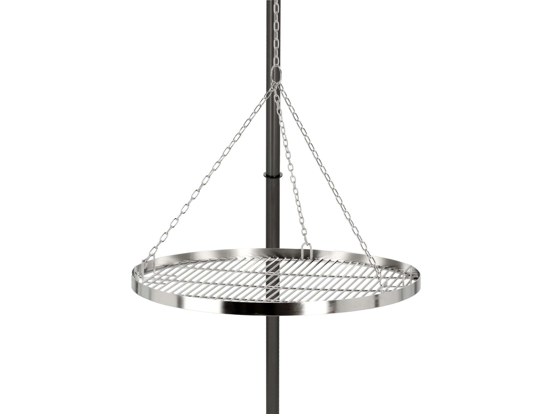 Tripod with grate