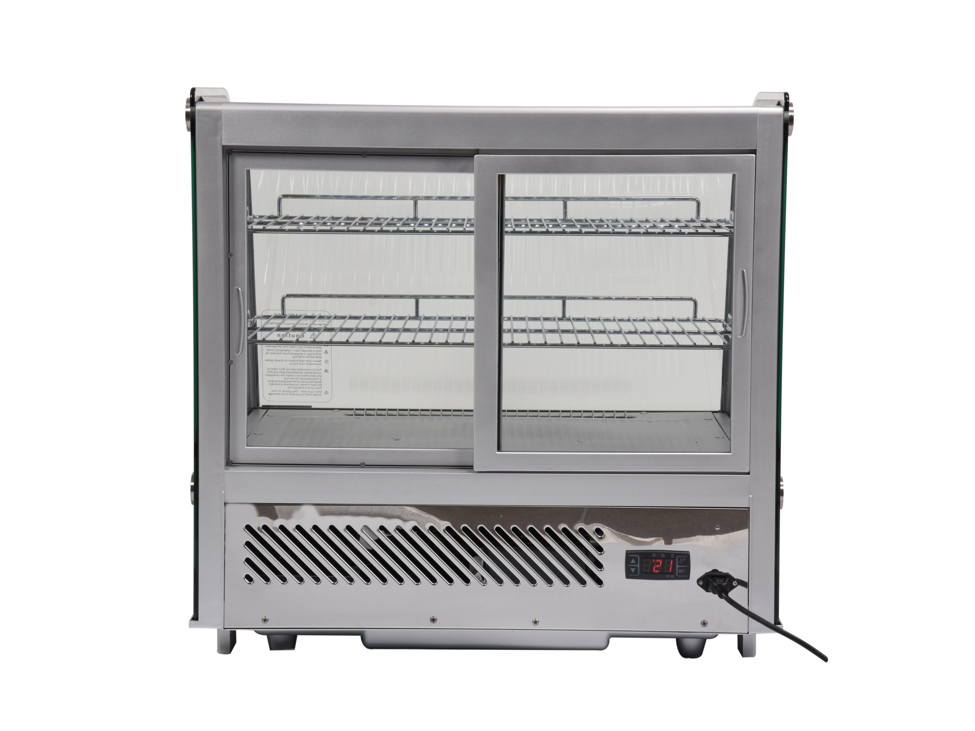 Refrigerated display case