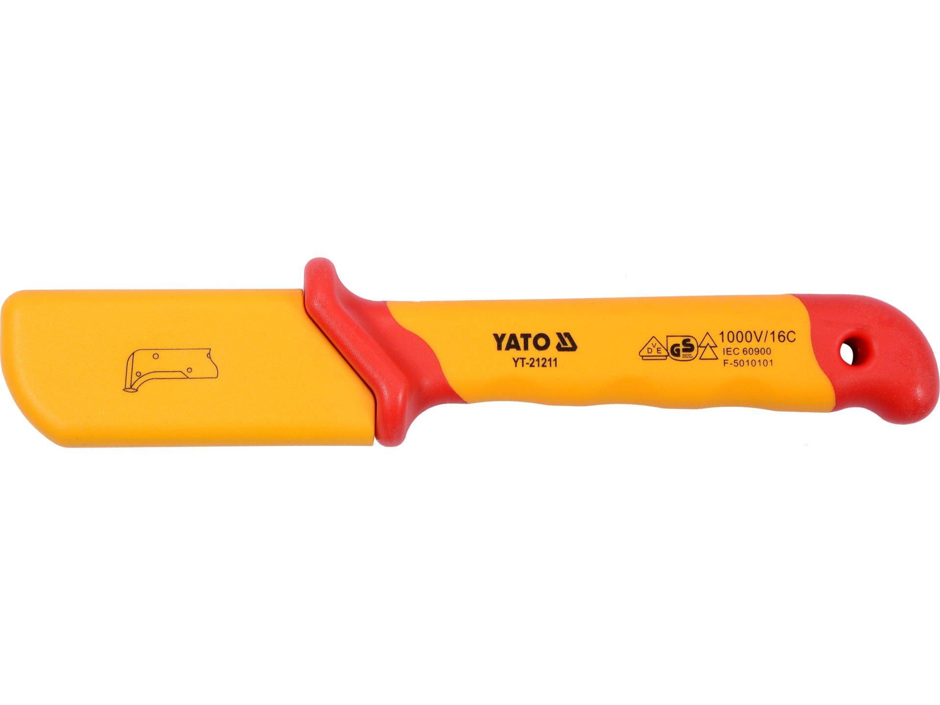 Insulated dismantling knife
