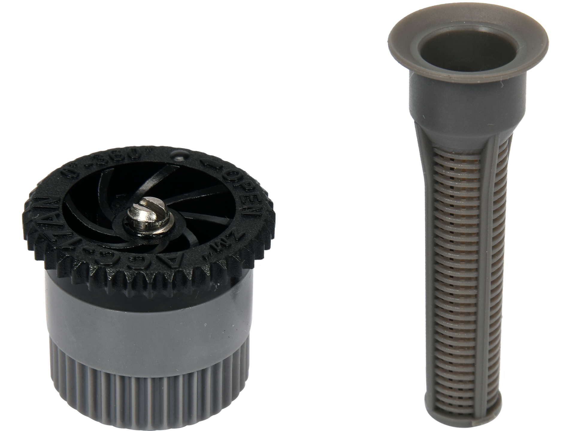 Nozzle for pop-up sprinkler