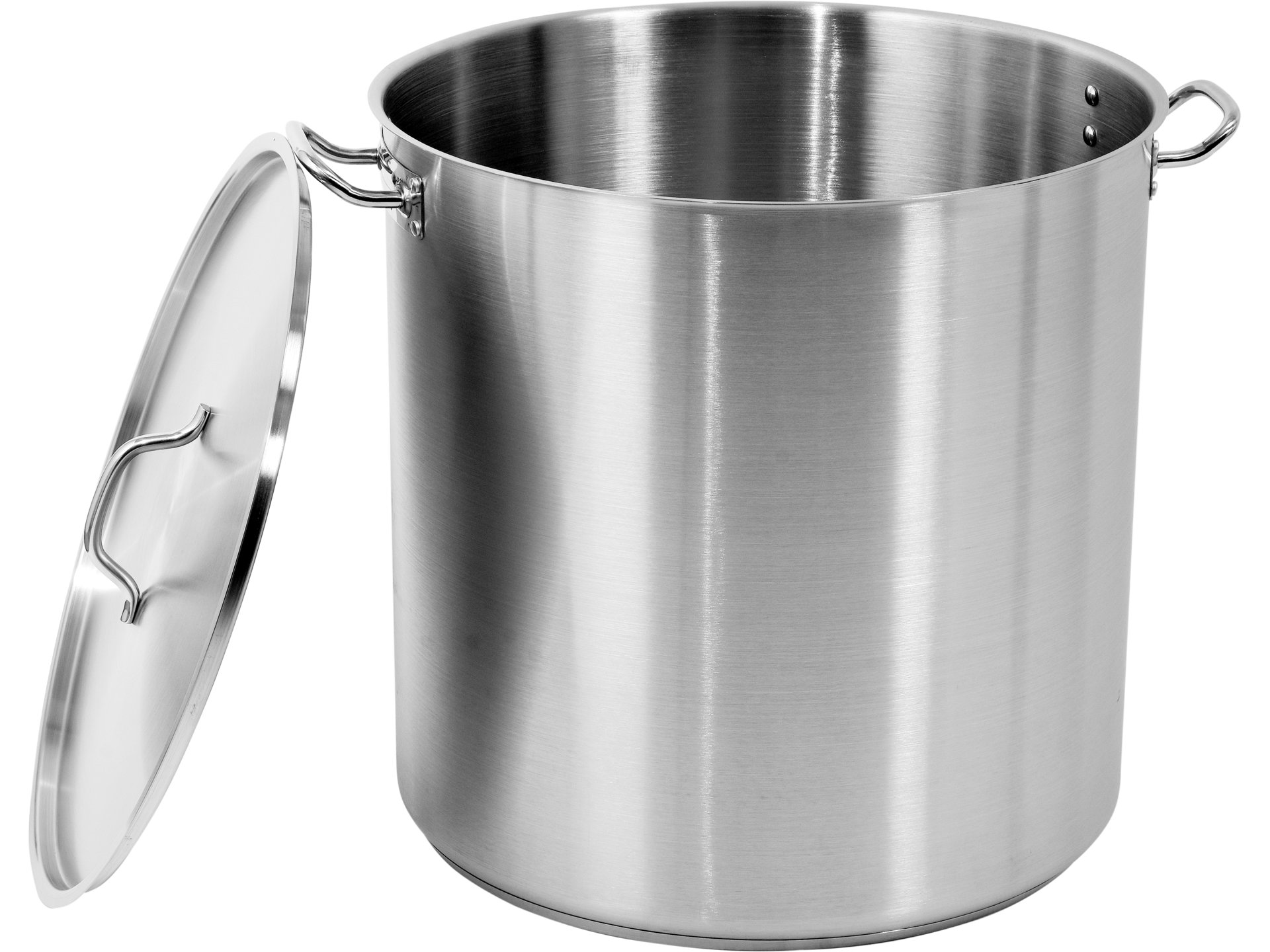 Deep stockpot with lid