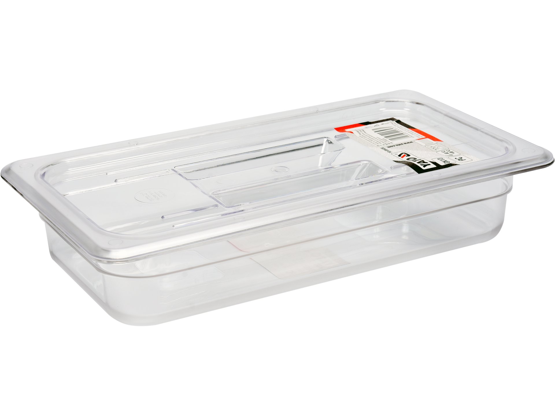 Lid for PC gastronom container  