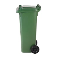 Plastmasas putekļu tvertne 140 l - sarkana