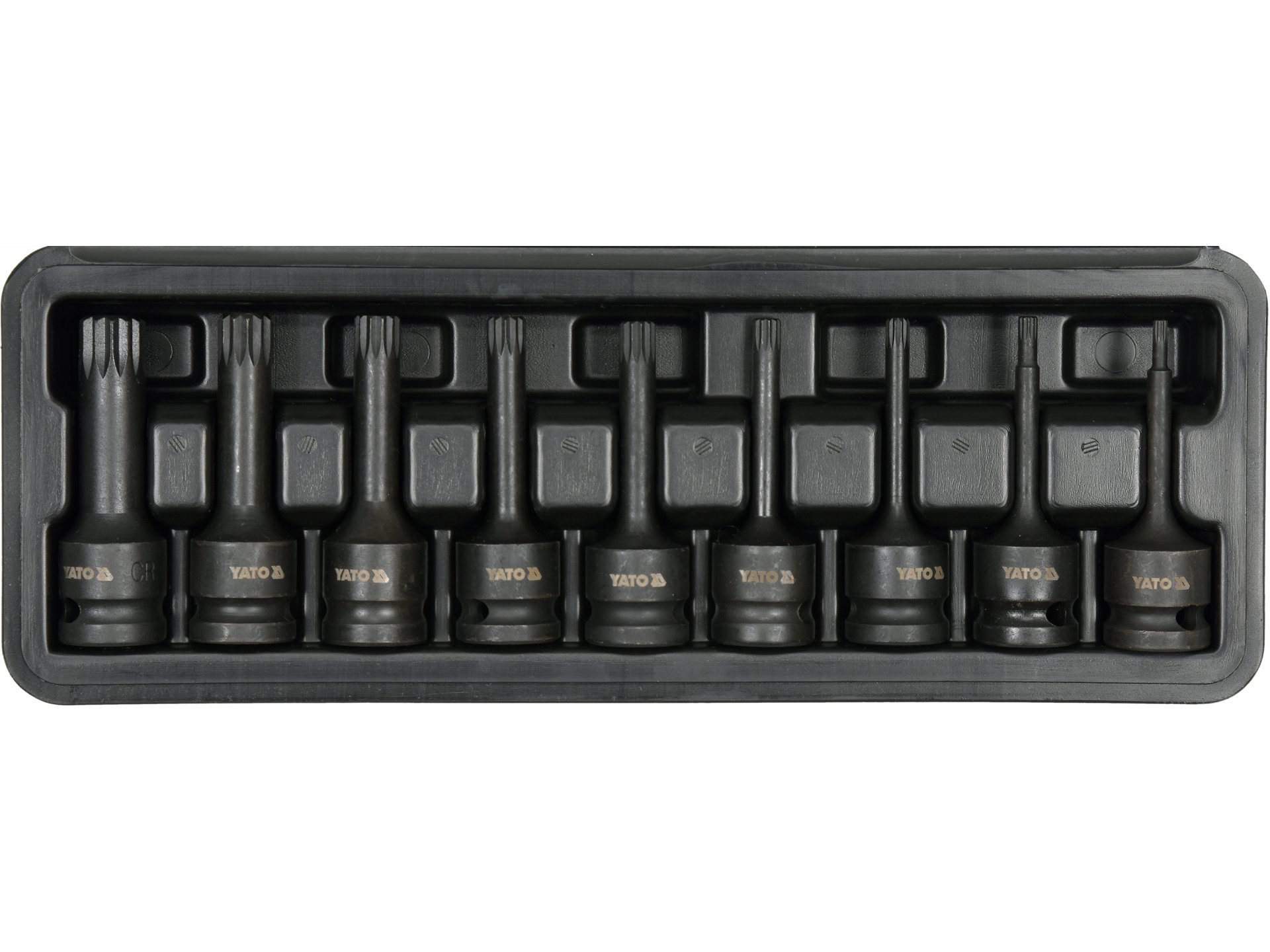 Impact bit socket set