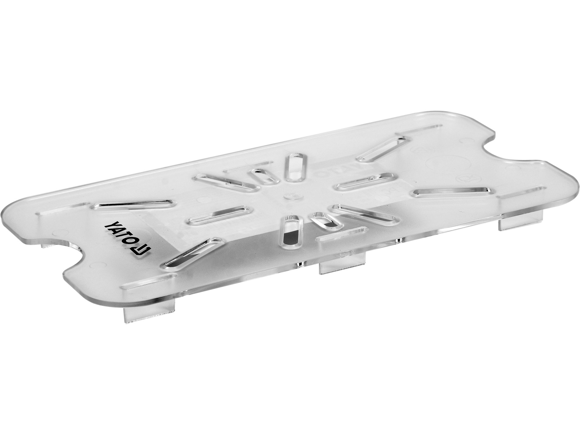 Drain shelf for PC gastronom container