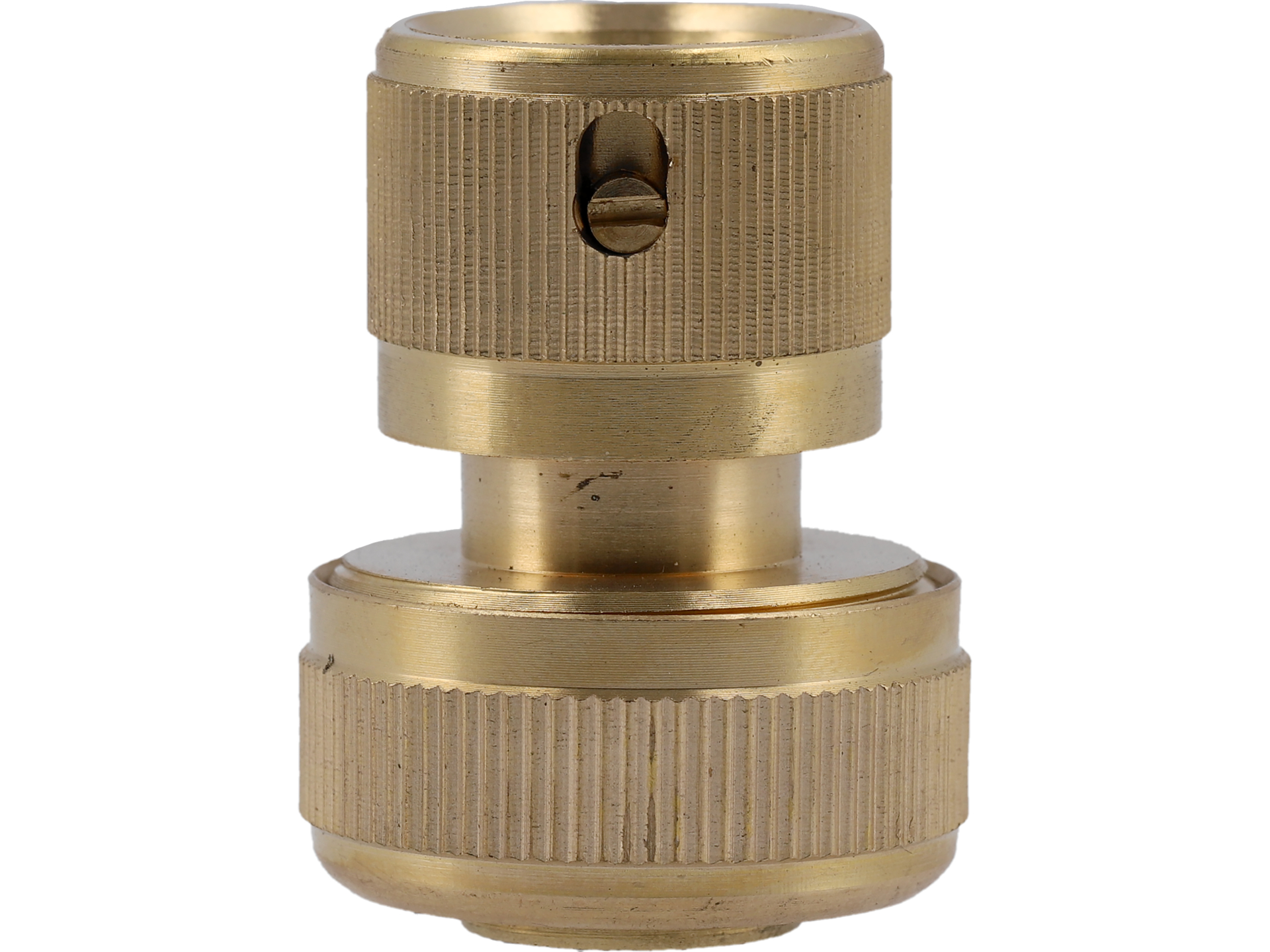 Brass hose connector
