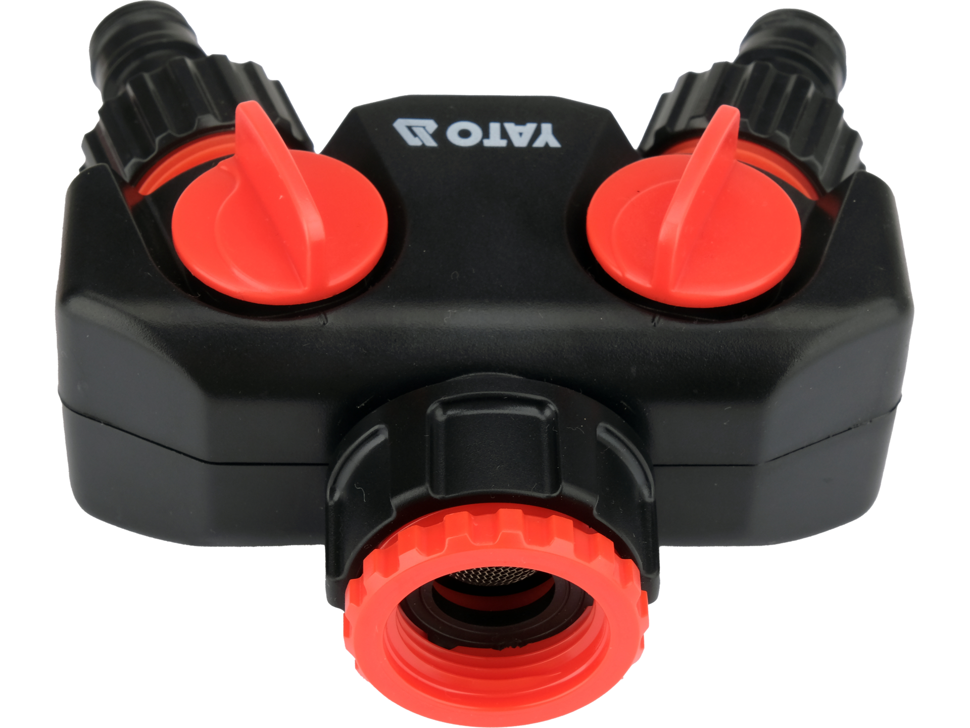 2-way tap connector with swivel