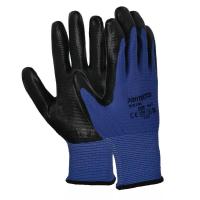 PROTECT2U Gofrēti cimdi BLUE 9 Pakaramais