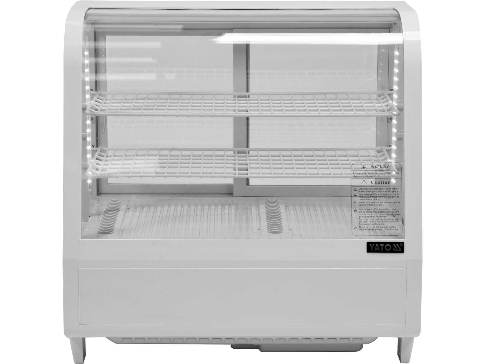 Refrigerated display case