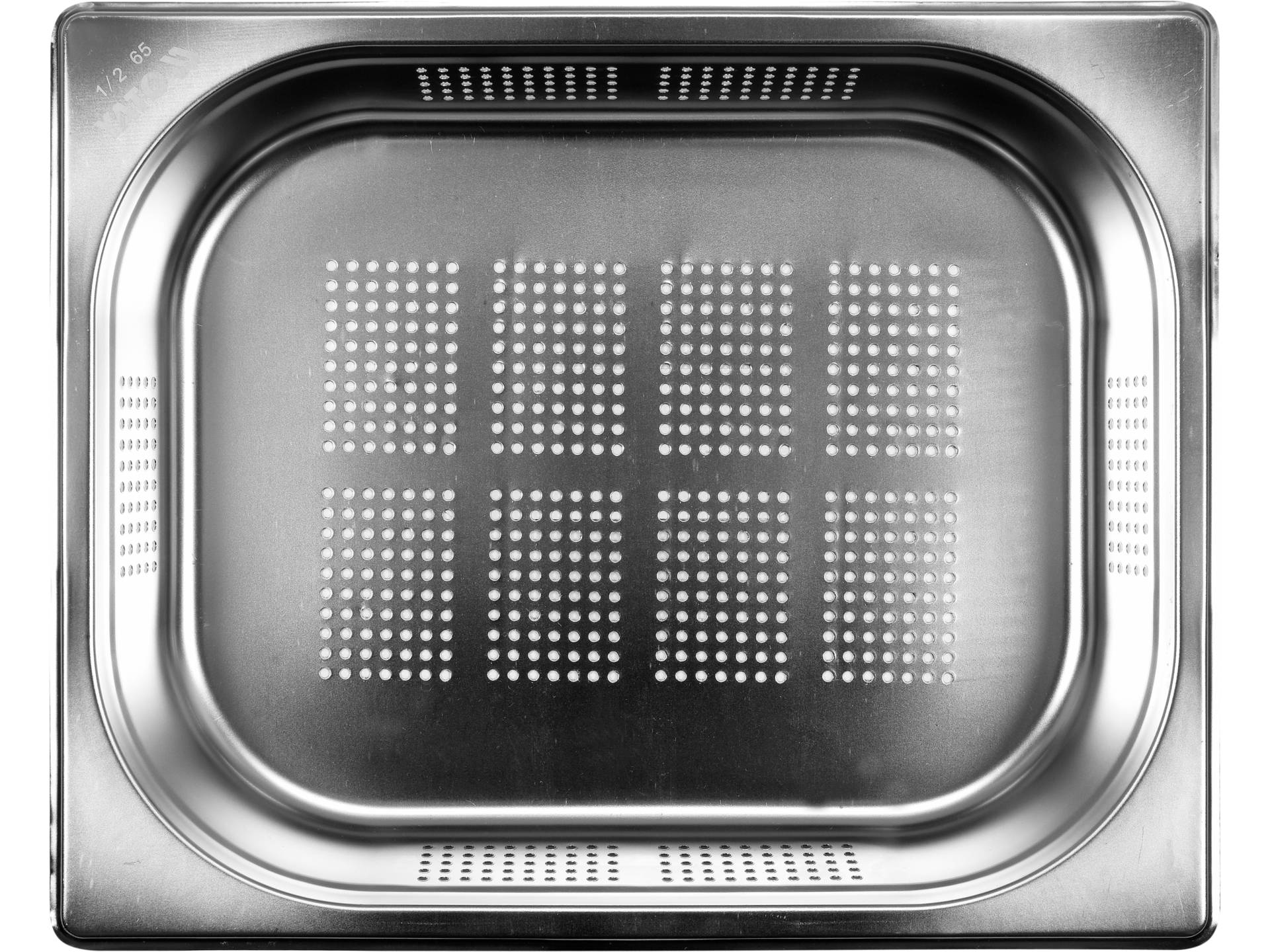 Gastronorm container perforated