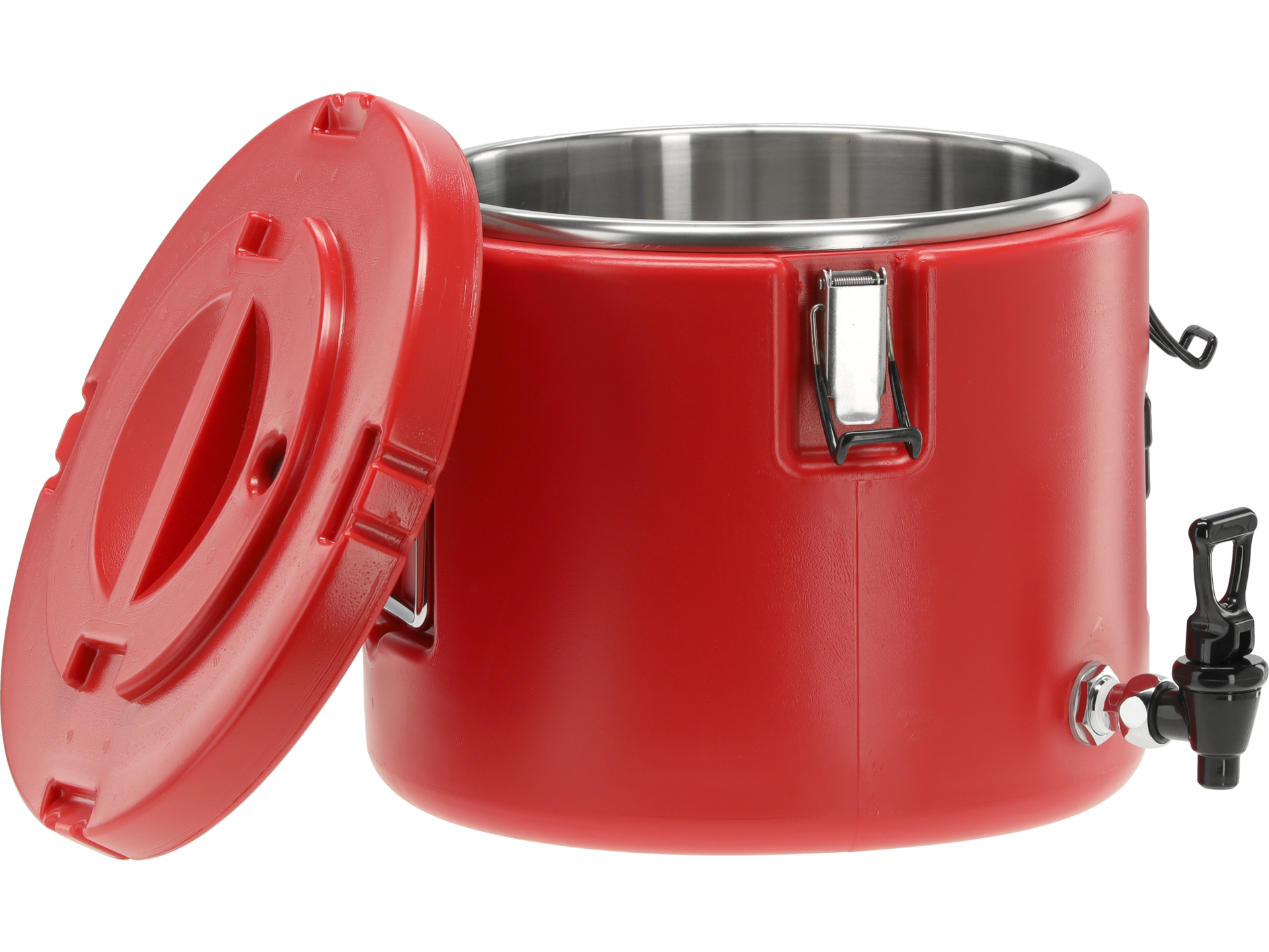 Round isothermal container