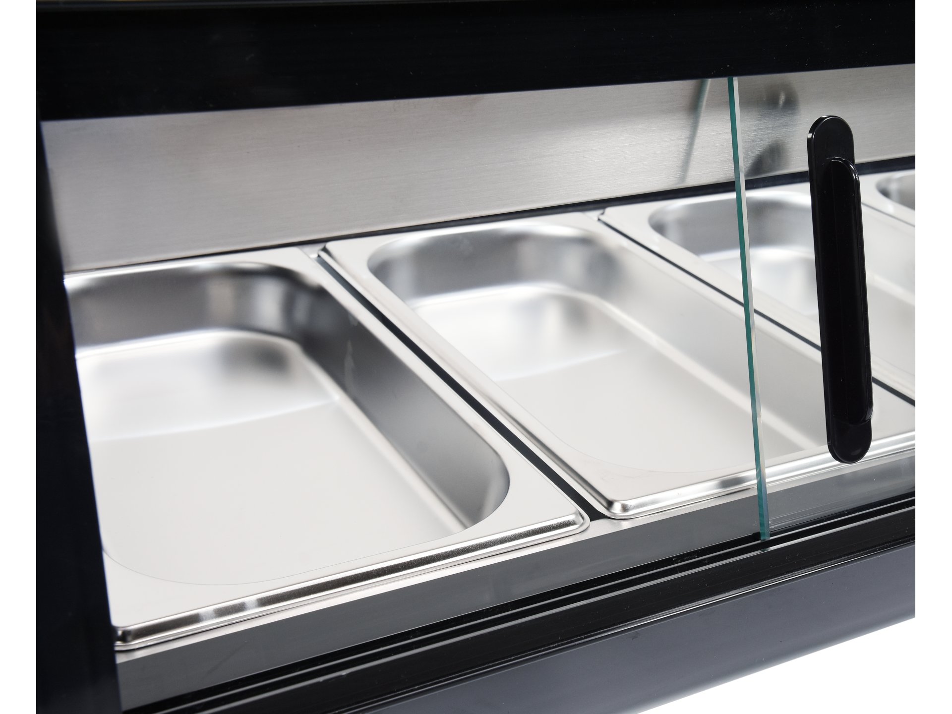 Refrigerated sushi display case