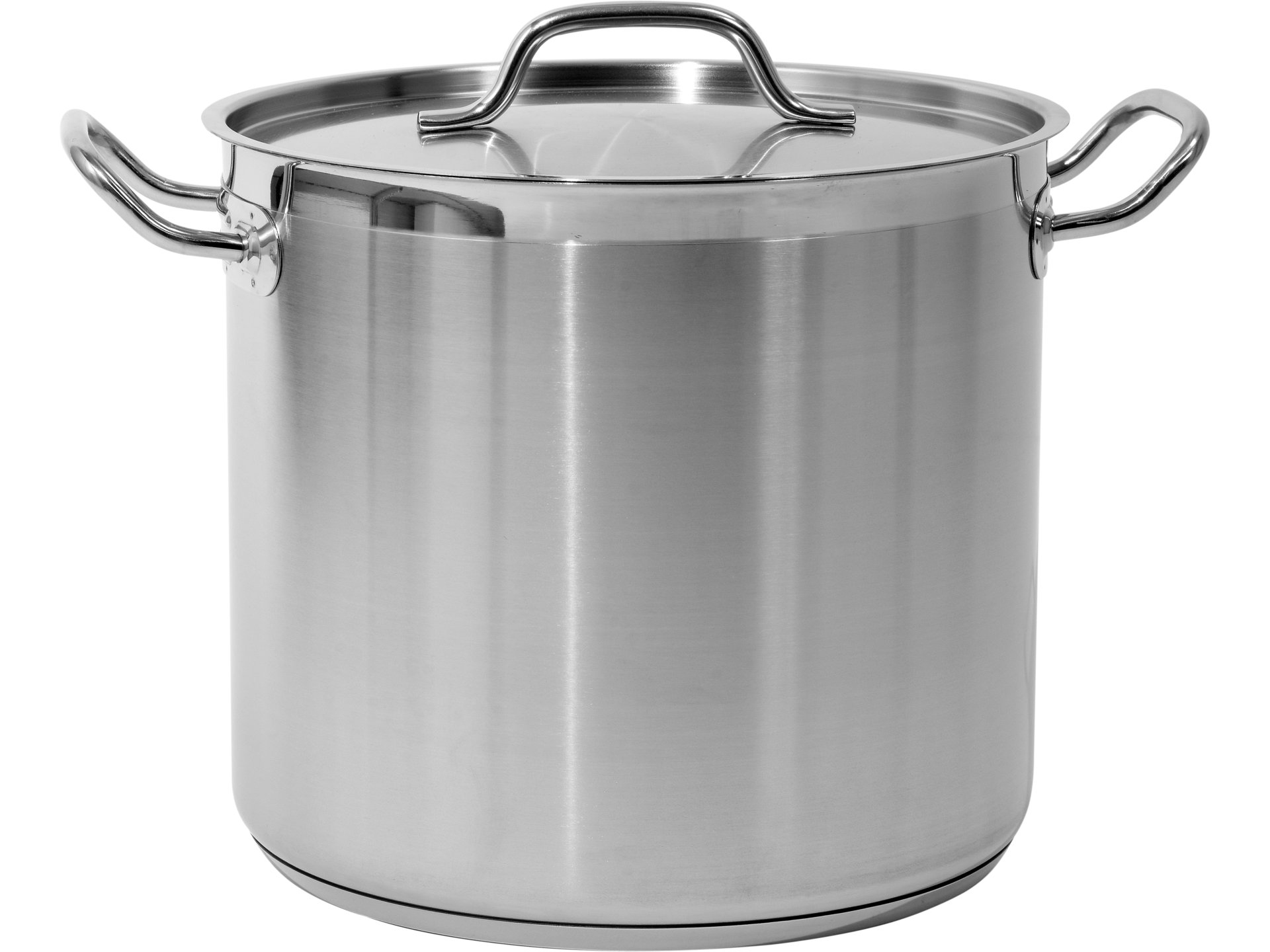Deep stockpot with lid