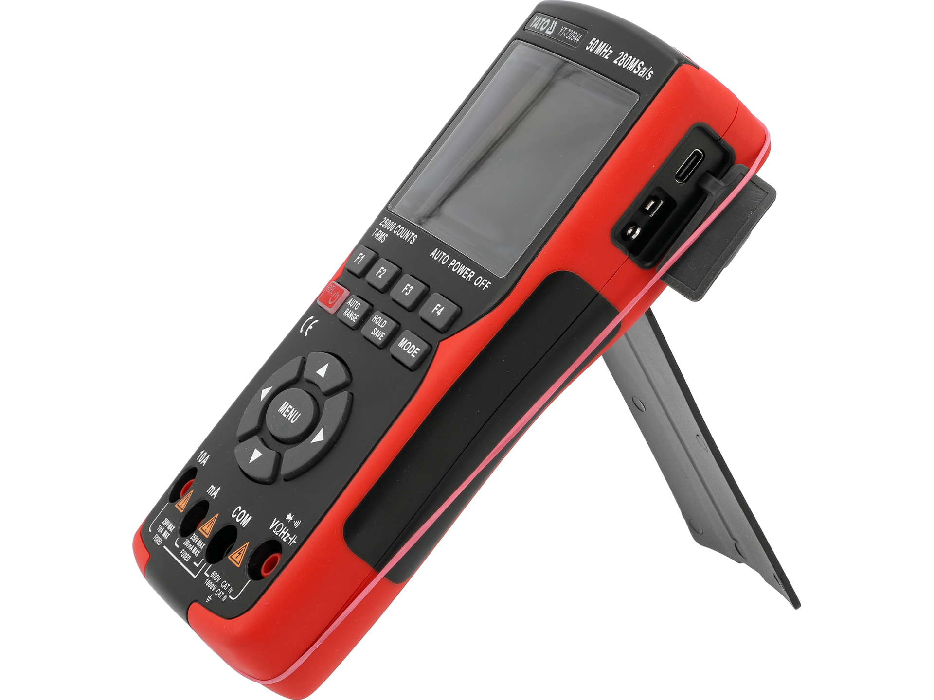 Digital multimeter with oscilloscope