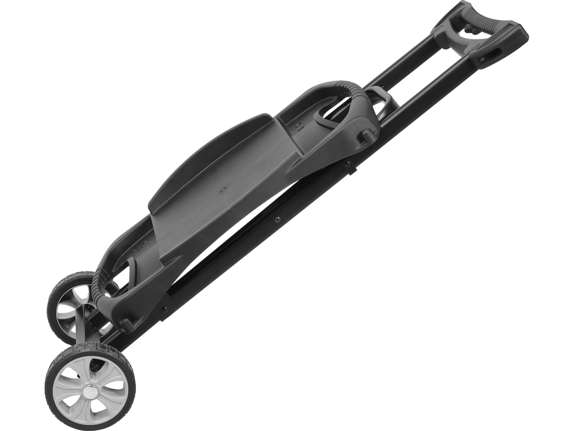 Folding trolley for gas grill