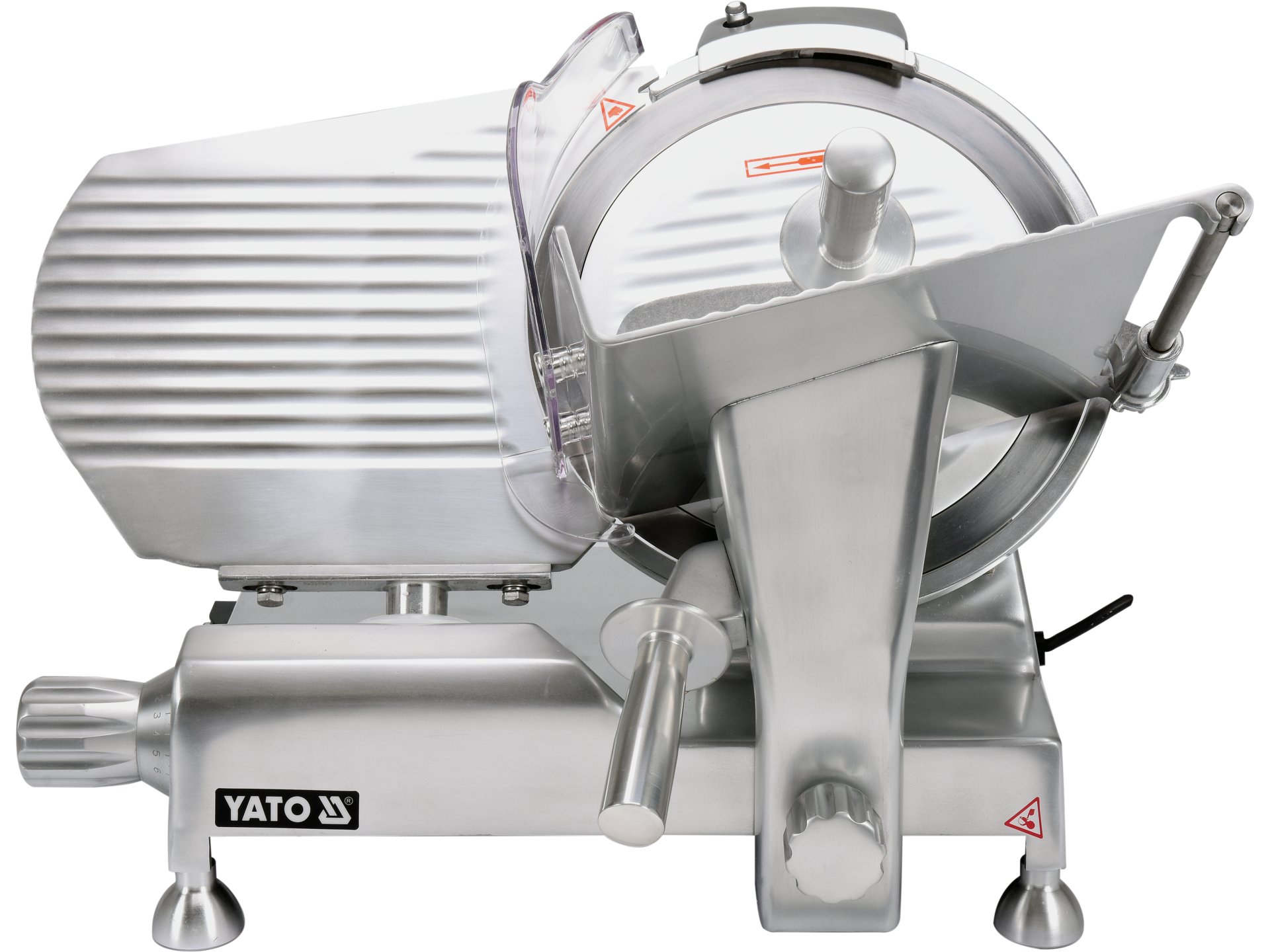 Semi-automatic meat slicer