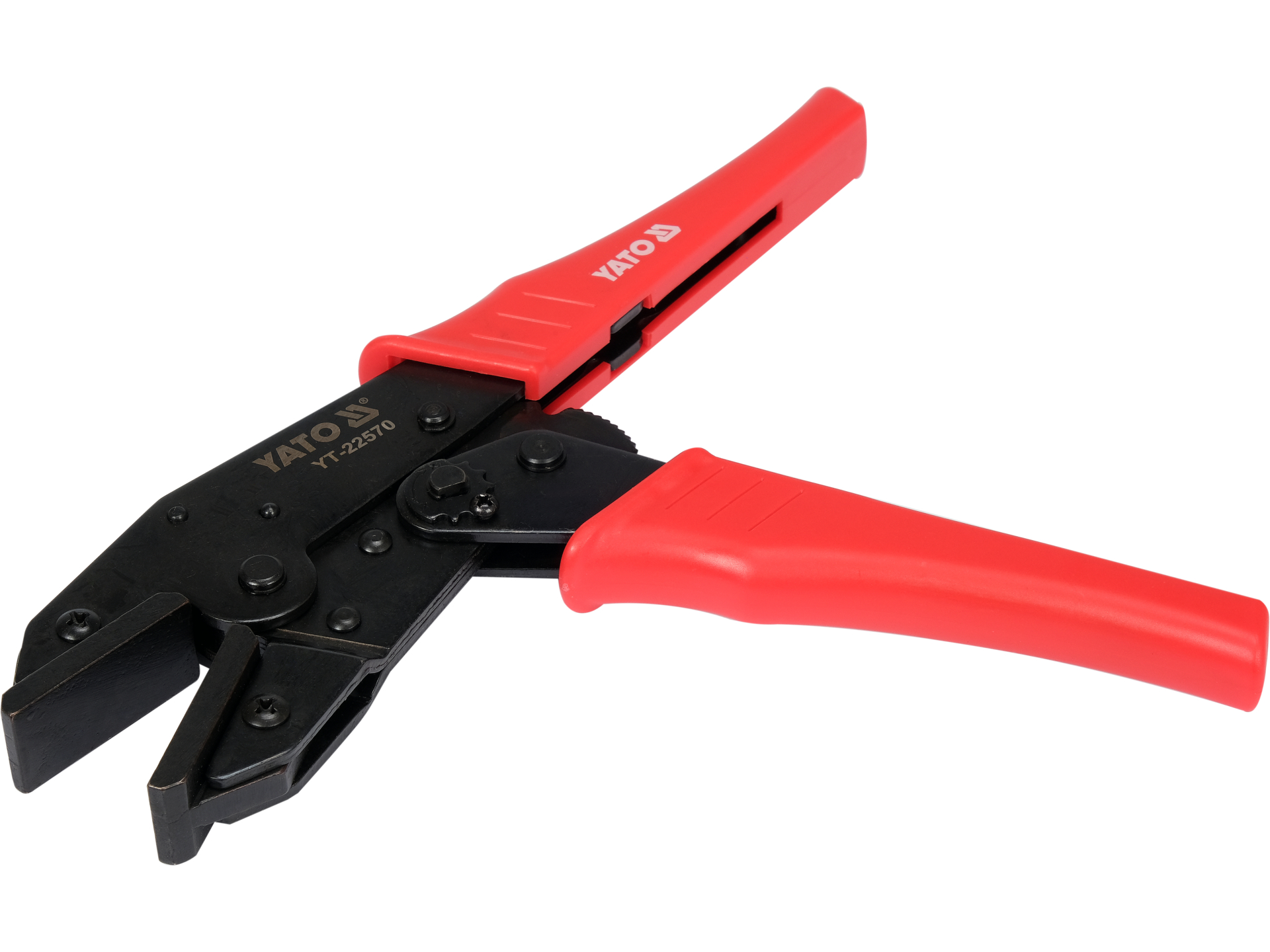 Crimping tool for heating film connectors