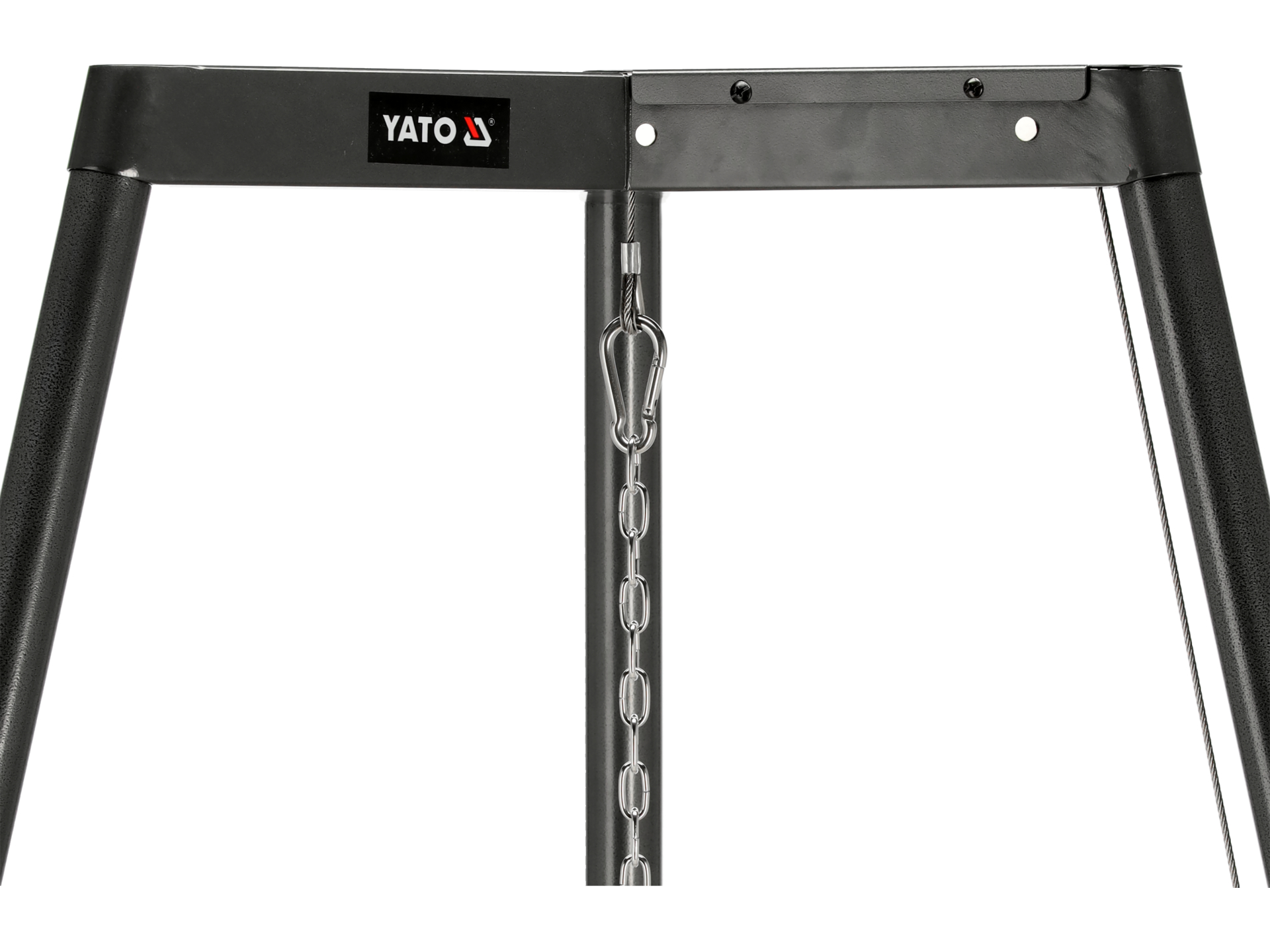 Tripod with grate