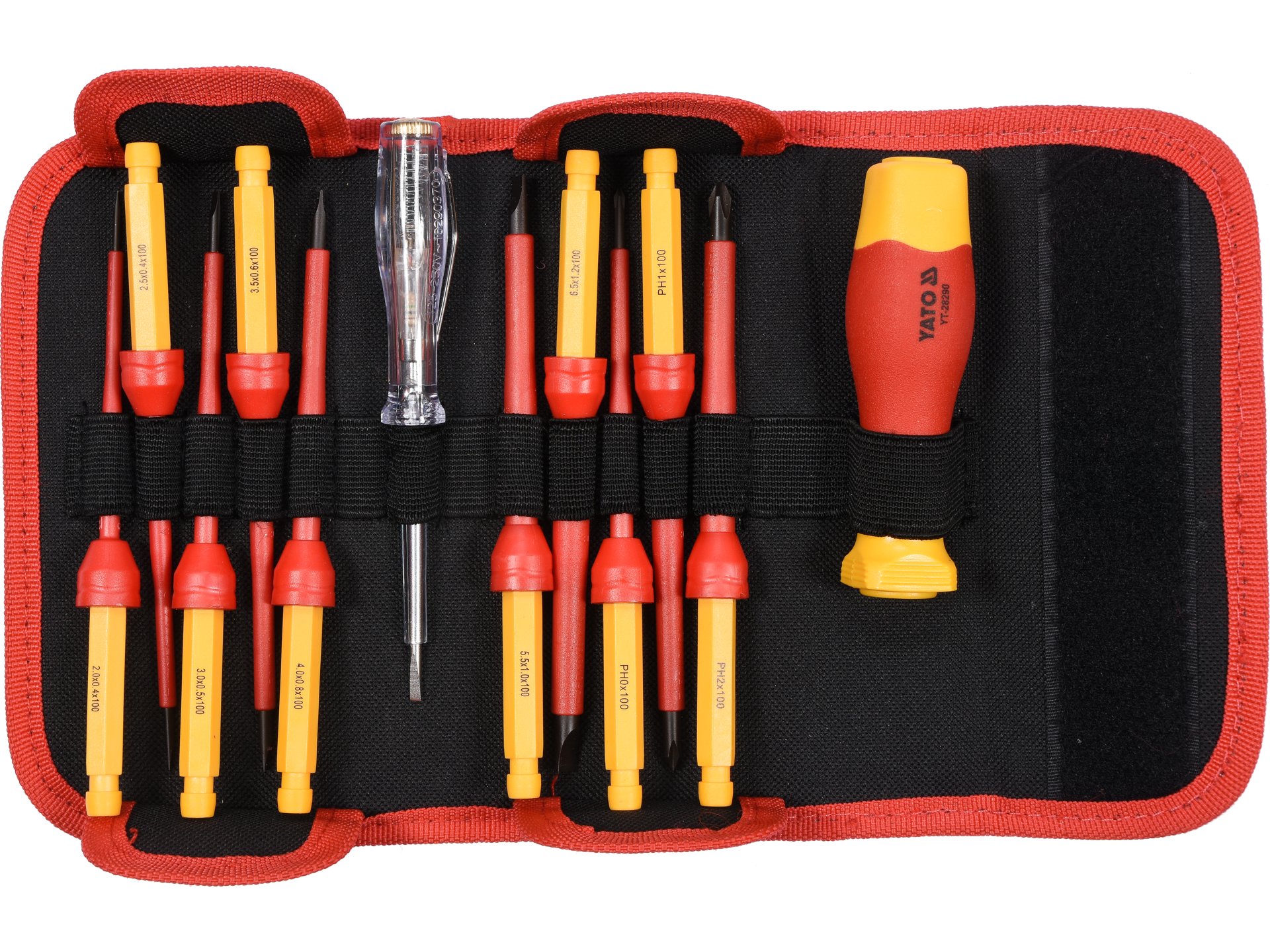 Insulated changeable screwdriver set 