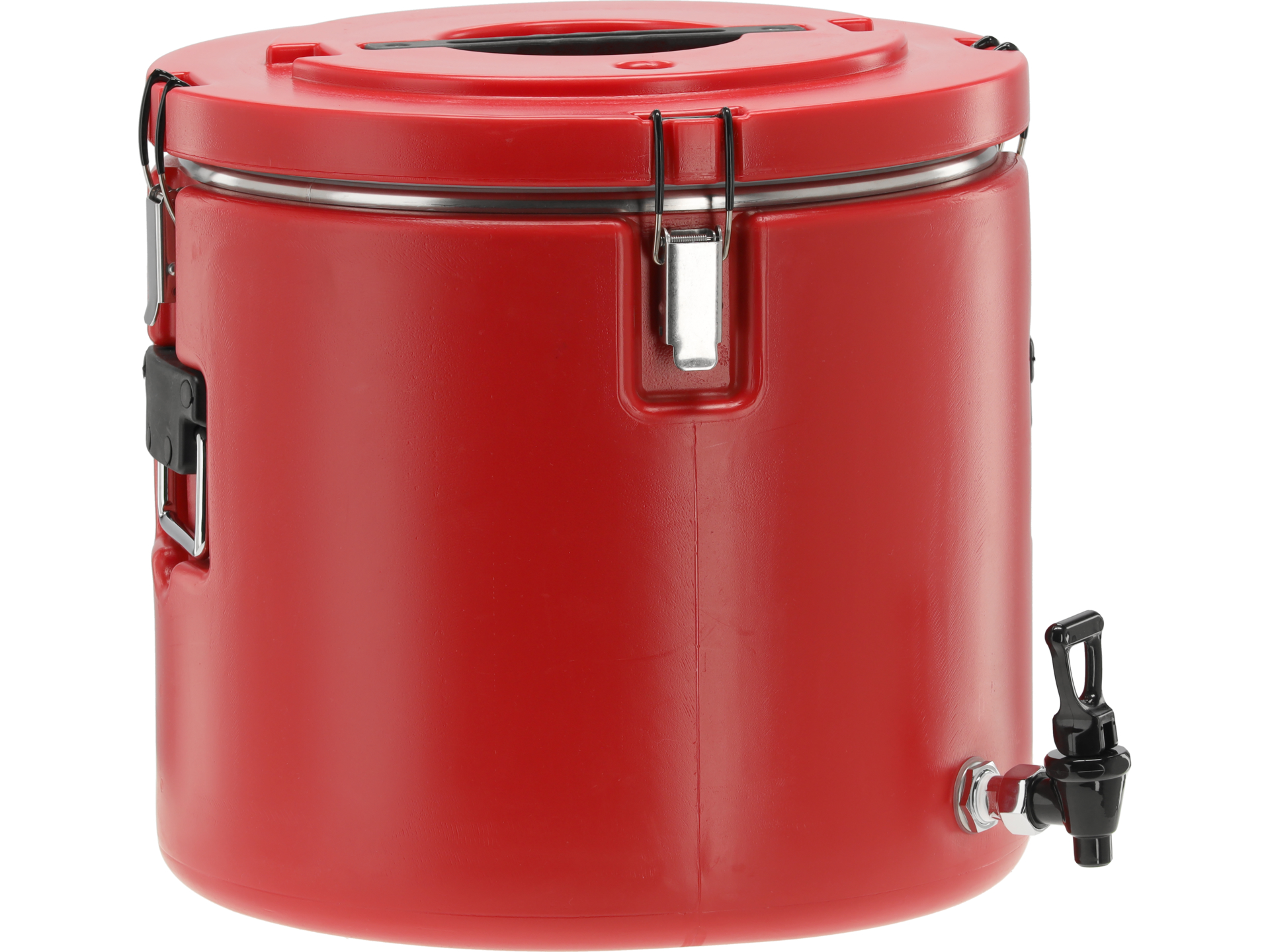 Round isothermal container