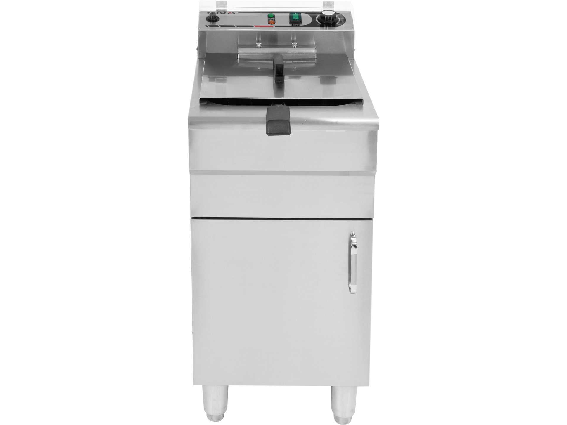 Fryer with cabinet