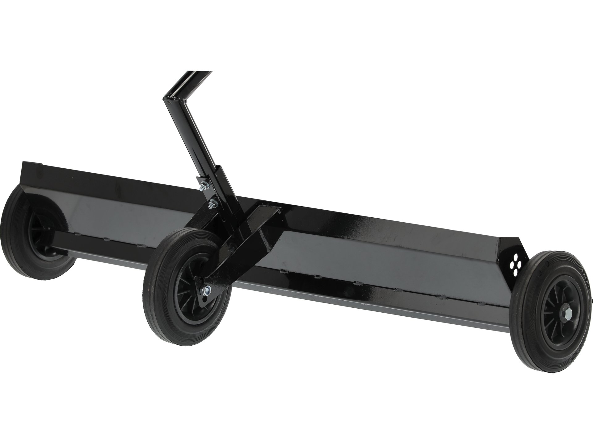 Manual leveler with wheels