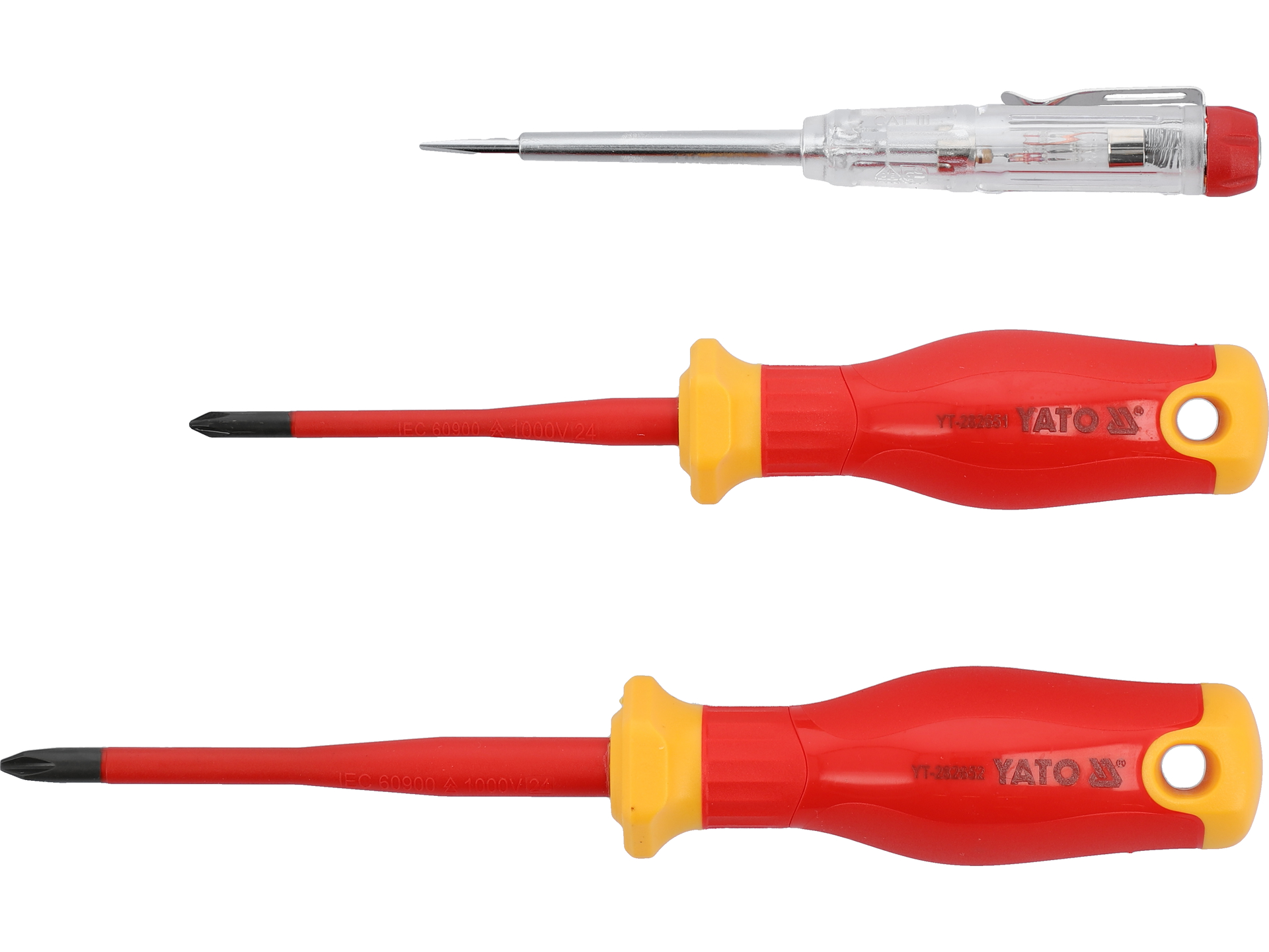Insulated screwdriver set