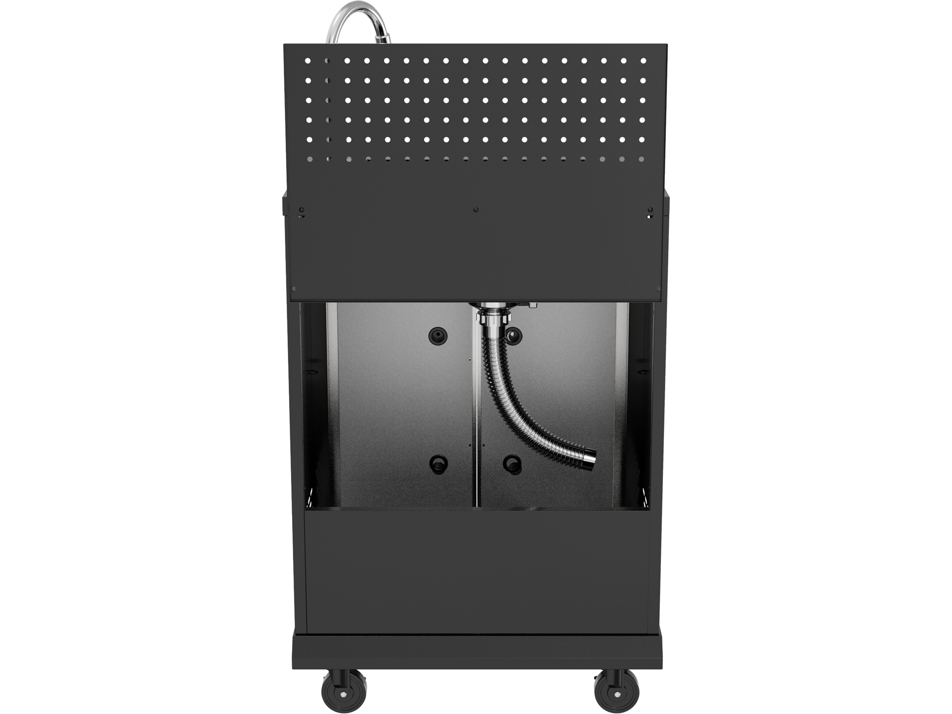 Modular cabinet with sink for gas grill