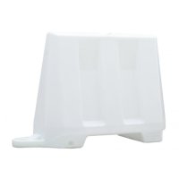 Ceļa barjera 1010 x 810 x 400 mm — balta