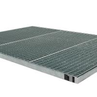EEZ-Modular Bunded Flooring System-Sall Modulāra tērauda grīdas segumu sistēma ar savākšanas tvertni