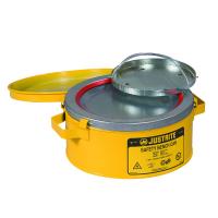 1007-Safety Bench Cans-Justrite Safety Bench Cans