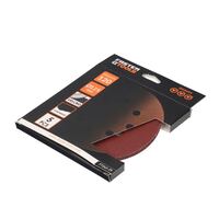 FASTER TOOLS Slīpēšanas loksnes diski ar velcro 125mm 5gab 120