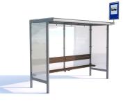 Autobusu nojume 285 x 145 x 230 cm