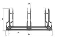 Rad-3 velosipēdu turētājs / 96 cm