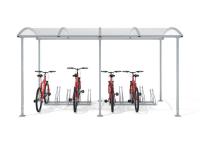 Velo nojume 10 velosipēdiem / 420 x 220 cm