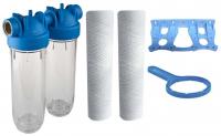 Ūdens filtru komplekts ATLAS DP DUO 10' 3/4