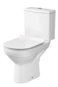 WC pods CITY 604 CLEAN ON 3/5l ar duroplast SC EO SLIM vāku