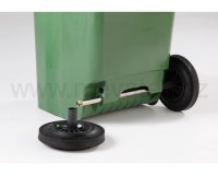 MGB 80 lt. - plastmasas konteiners - zaļš