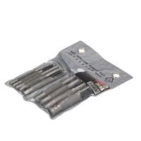 FASTER TOOLS Dobu perforatoru komplekts - 9gab 2,5 - 10