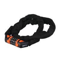 FASTER TOOLS velosipēda ķēdes slēdzene 1,2 m kodēta