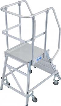 Platform and handrail, 4 steps - 2.95m (work)
