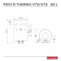 Boiler 80 L PRO1 R 80VTD