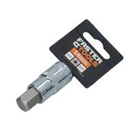FASTER TOOLS sešstūra ligzda ar tapu 1/2" 14