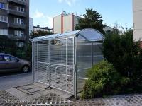 Velo novietne slēgta 10 velosipēdiem / 420 cm