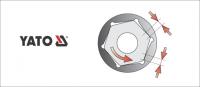 Šešiakampis socket 1/2 "23 mm