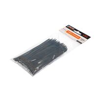 FASTER TOOLS neilona kabeļu saite melna 150x1,9mm 100 gab.