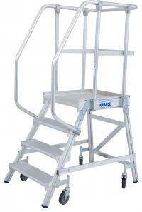 Platform and handrail, 4 steps - 2.95m (work)
